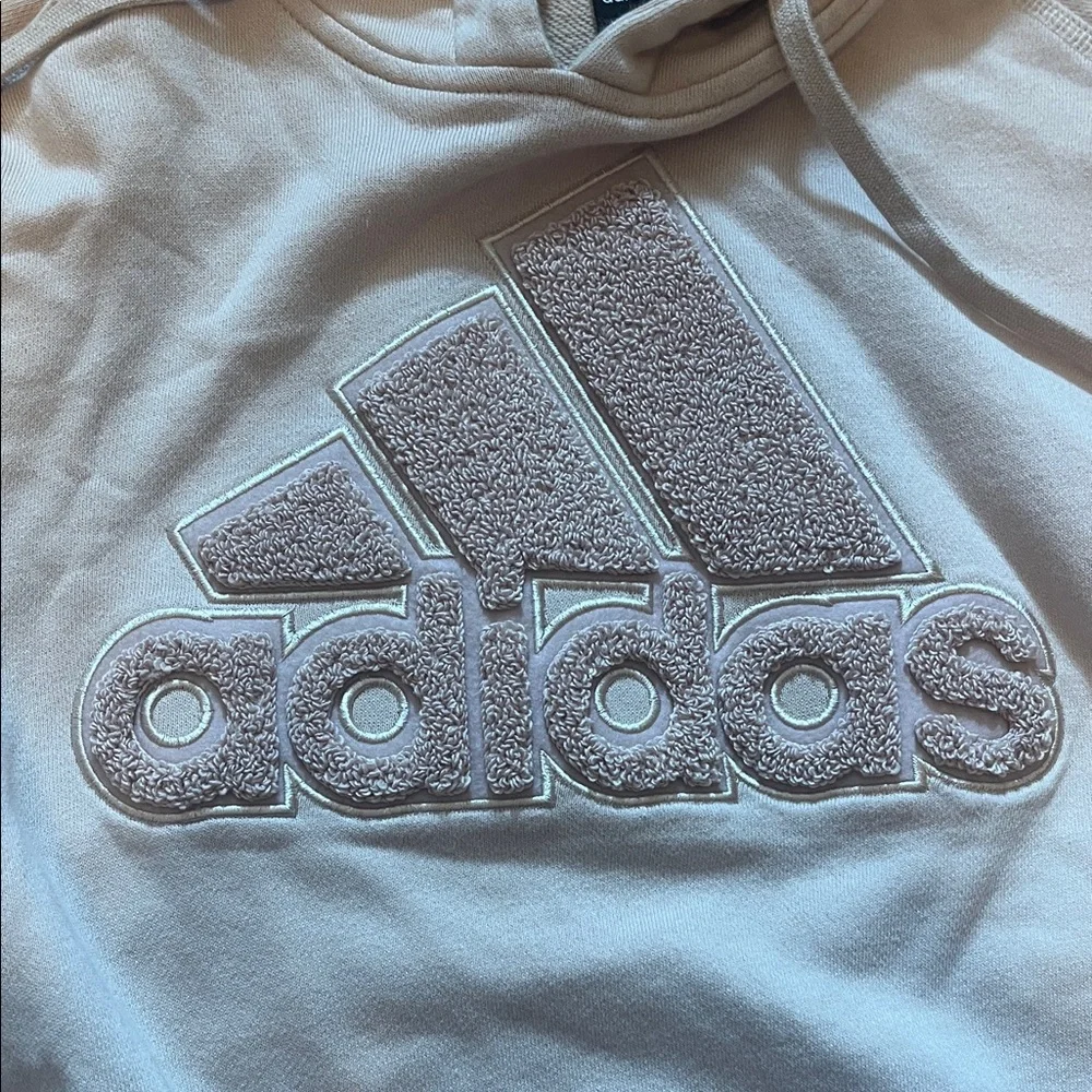 Adidas Women's Soft Pink Hoodie 4x - Picture 2 of 10